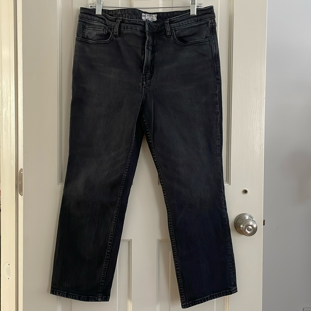 Free People Black Denim Jeans W 31